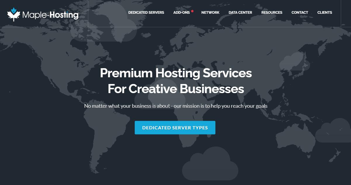 欧洲服务器 - Maple-Hosting