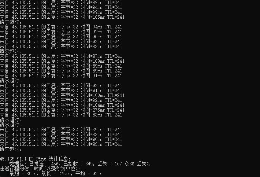 TmhHost日本服务器CN2线路 Ping测试