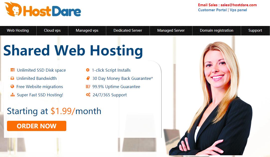 HostDare 美国CN2 GIA VPS  