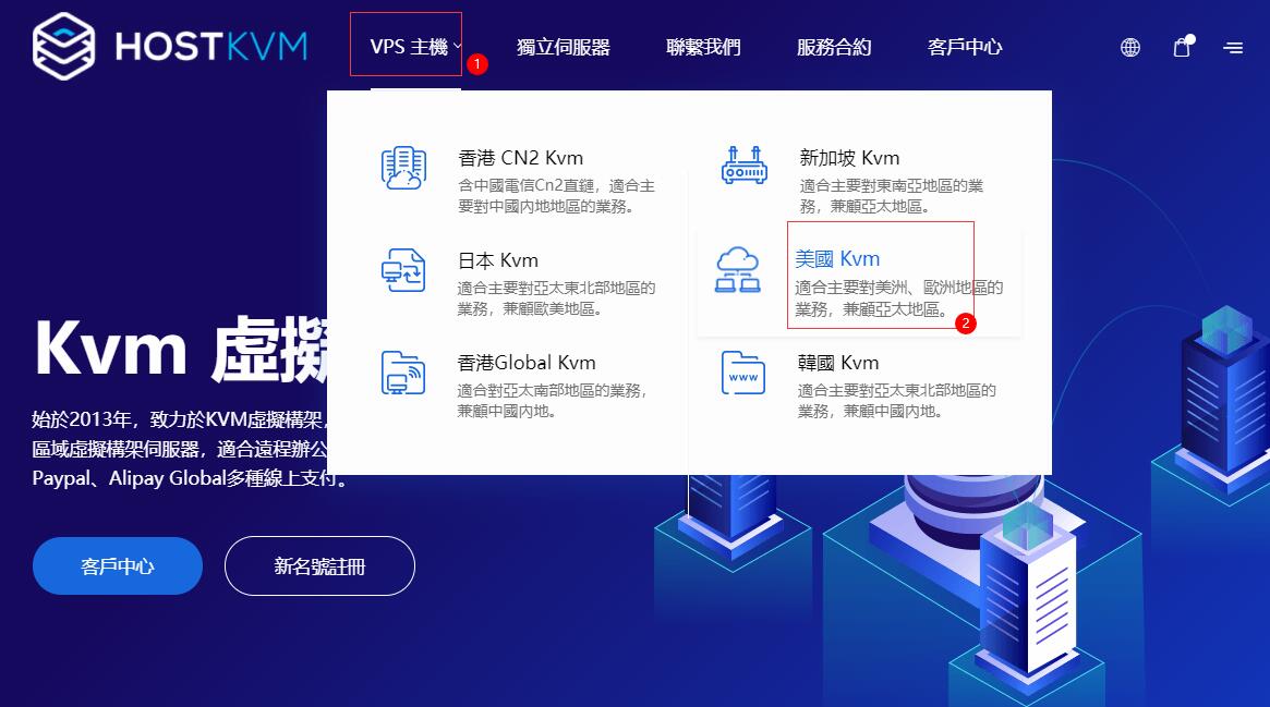 HostKVM美国VPS购买入口