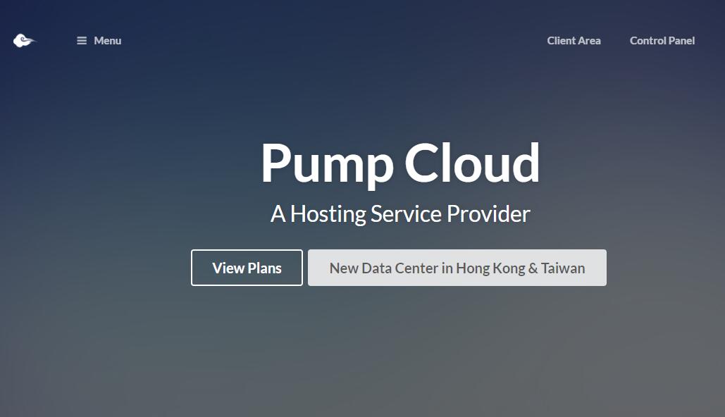 台湾VPS推荐 - PumpCloud