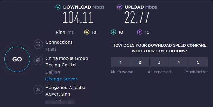 Kdatacenter韩国VPS测评 - 速度测试