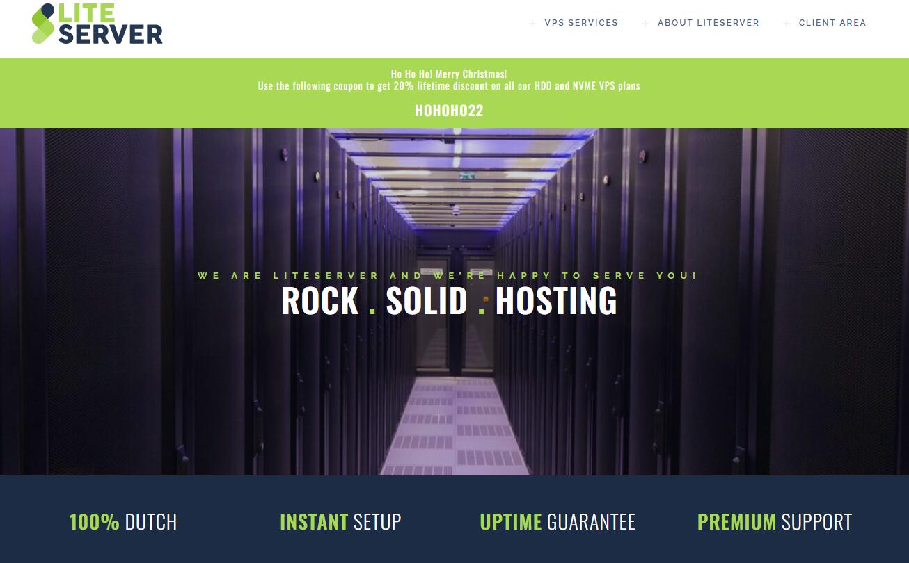 LiteServer荷兰VPS怎么样测评介绍