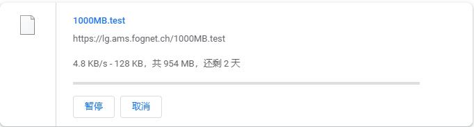 iFog GmbH荷兰VPS测评 - 本地下载速度