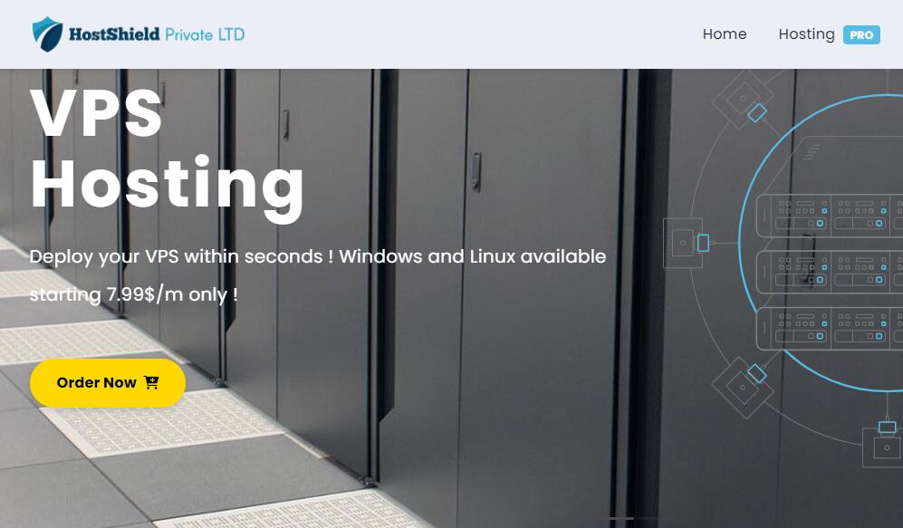 HostShield荷兰VPS测评介绍 - 1Gbps带宽 / Windows支持