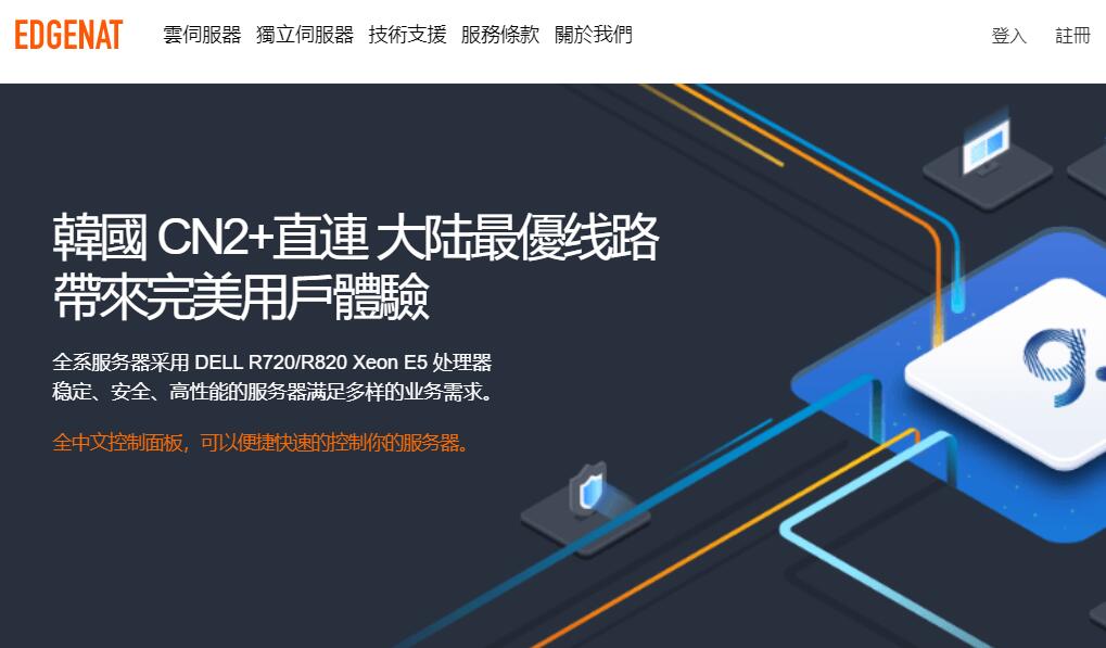 EDGENAT韩国独立服务器测评 - CN2线路和原生家宽网络可选