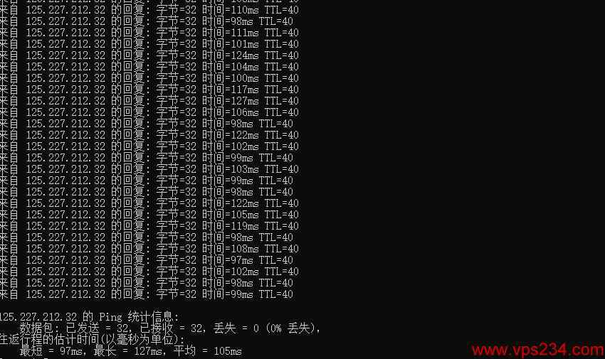 HurricaneCloud台湾VPS测评 - 本地Ping延迟测试