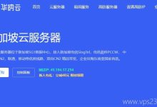 华纳云:新加坡VPS推荐 - 双向CN2 GIA线路 - 无限流量-主机测评