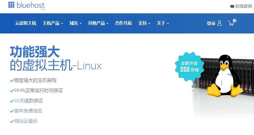 Bluehost - 香港主机
