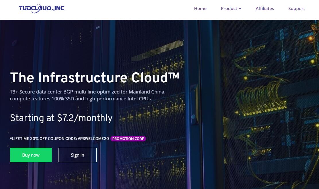 Tudcloud香港VPS怎么样测评介绍