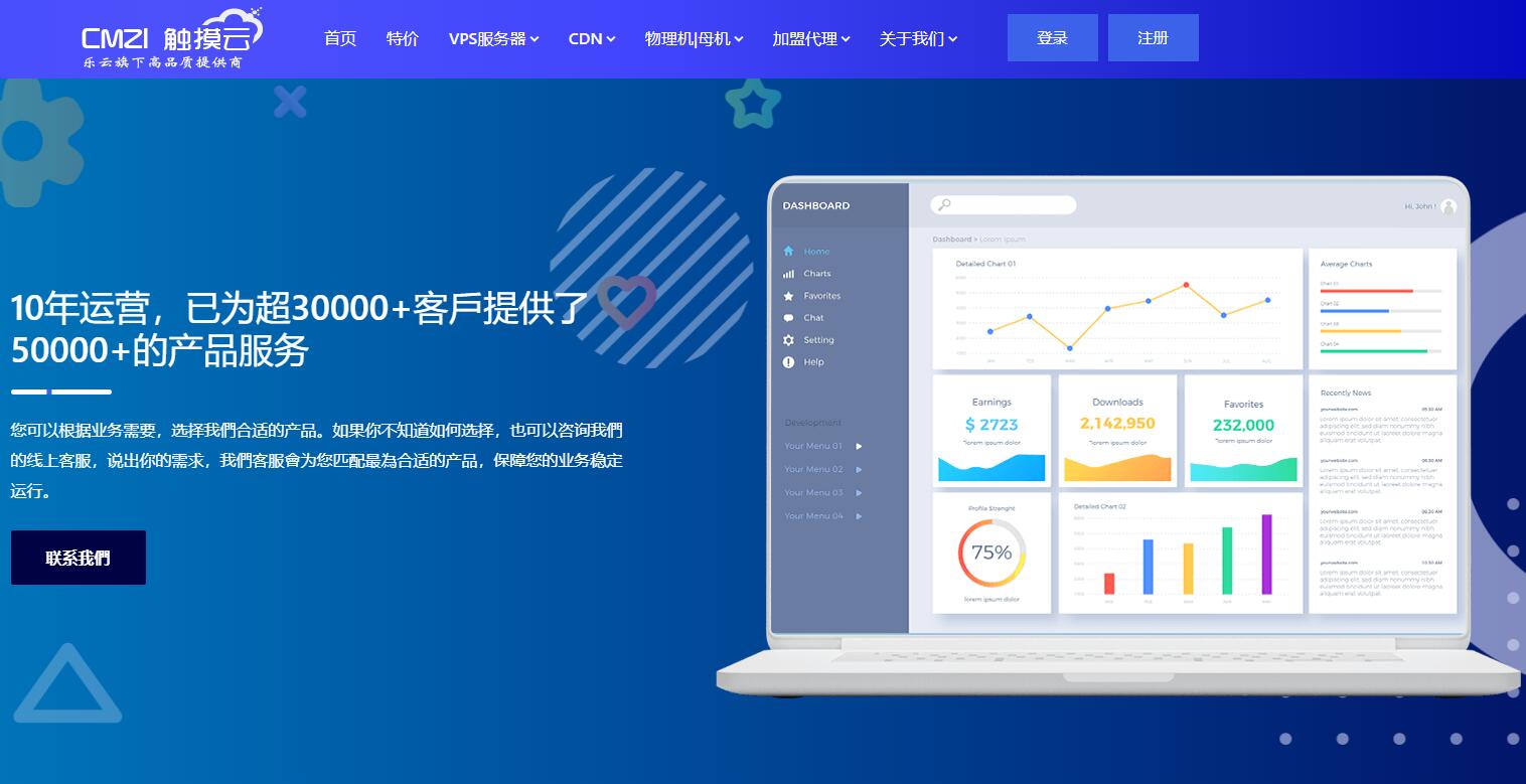 触摸云日本VPS测评介绍 - 回程CN2线路
