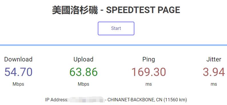 HostXen美国VPS速度测试