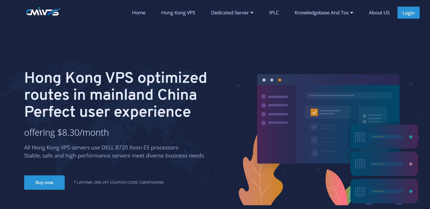 香港CN2 GIA VPS - CMIVPS