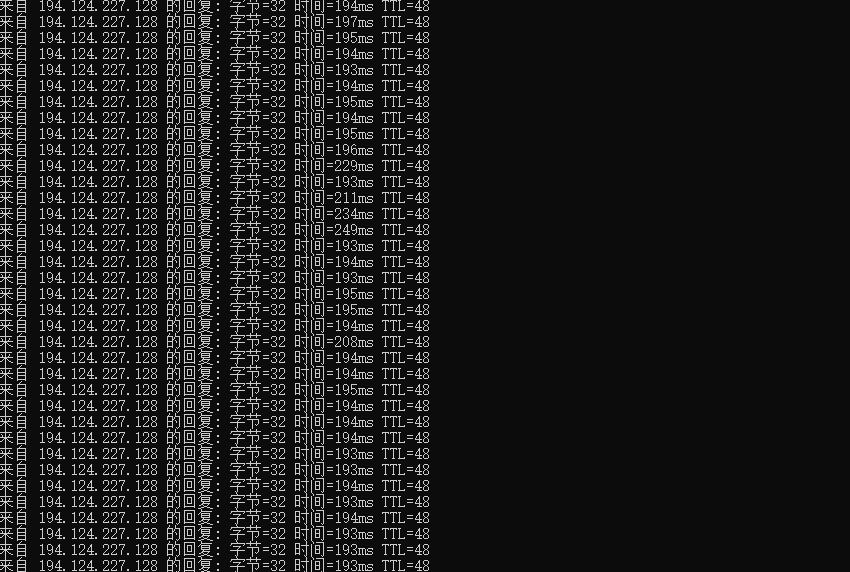 LOCVPS荷兰VPS Ping测试