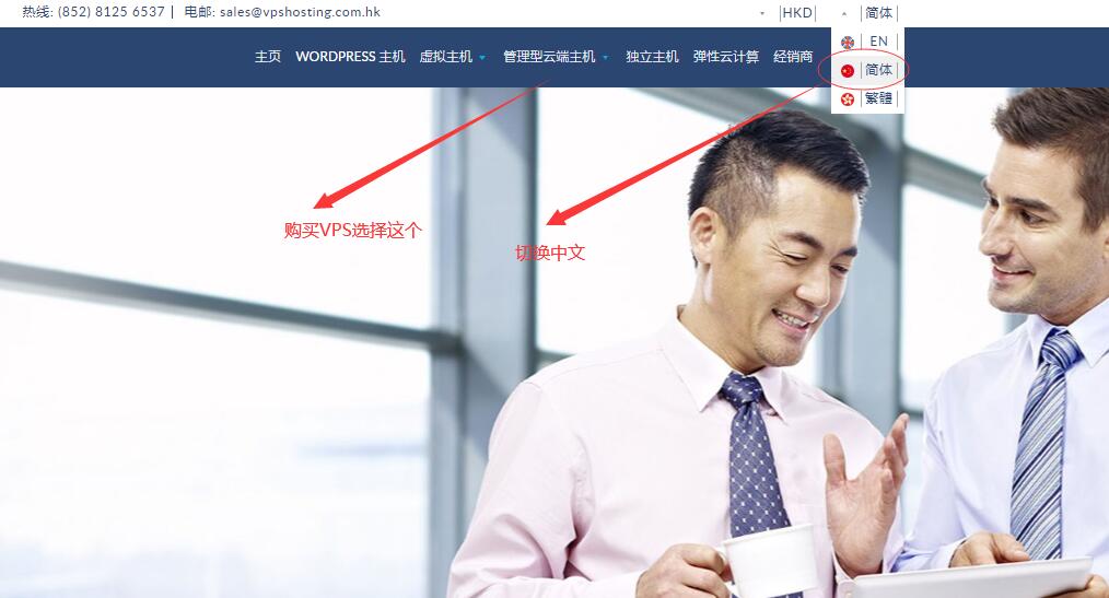 香港VPS VPShosting 首页选择