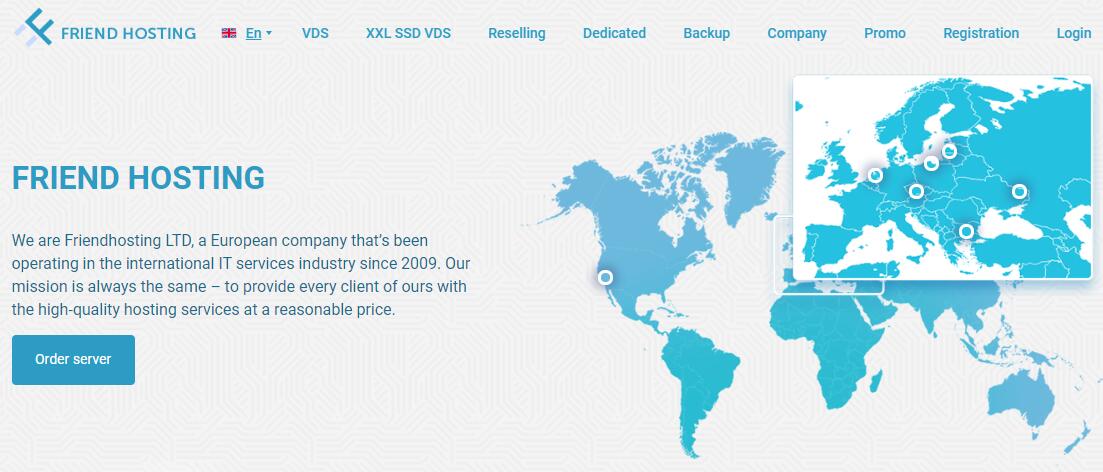 保加利亚VPS Friendhosting