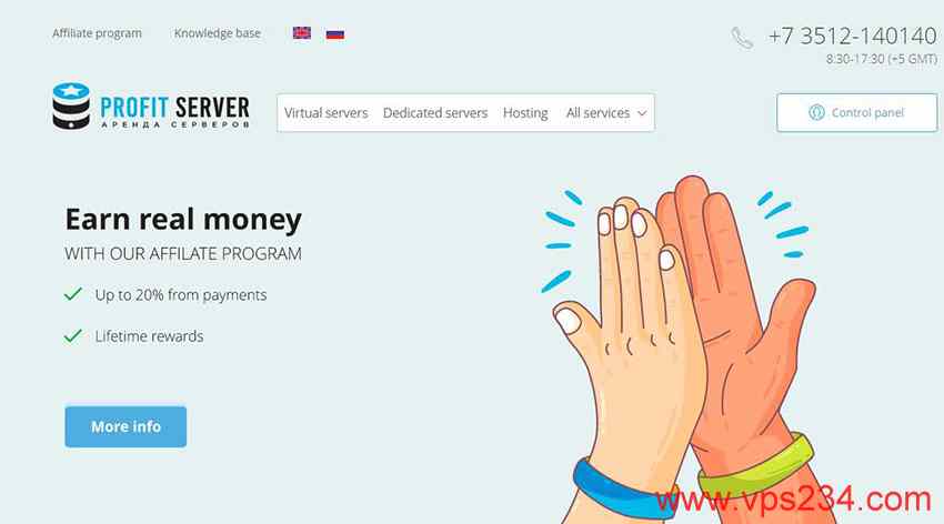 profitserver - CN2线路俄罗斯VPS