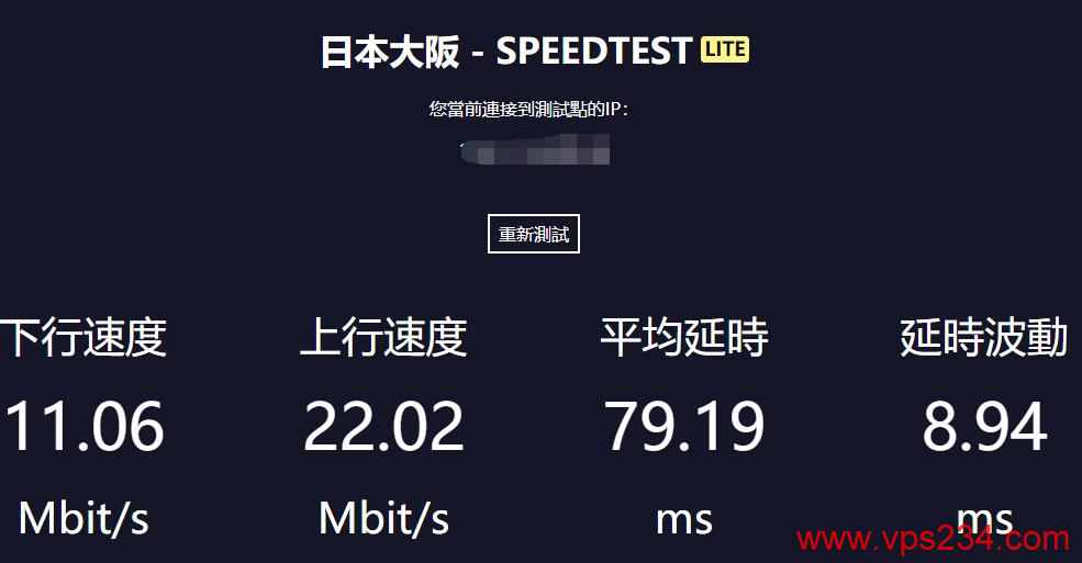 HostKVM 日本VPS Windows大阪节点速度测试