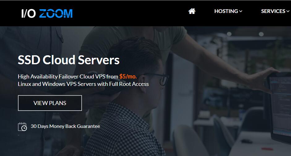 IO Zoom -  超高性价比伦敦VPS