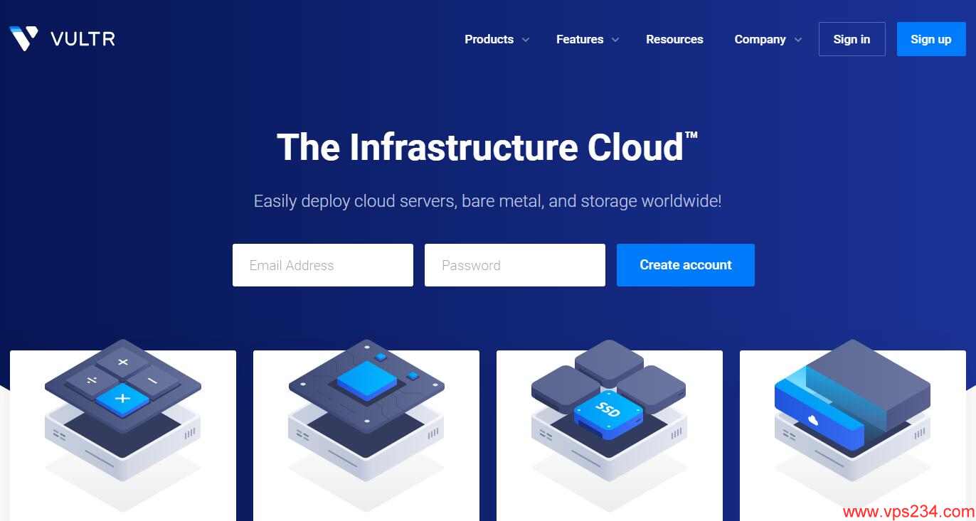 Vultr 数据中心超多的国外VPS